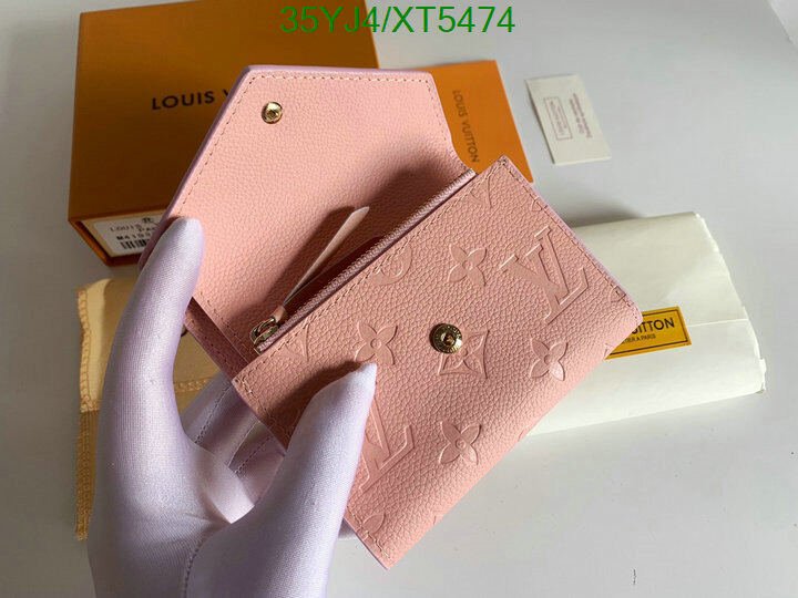 LV Bags-(4A)-Wallet-,Code: XT5474,$ 46USD