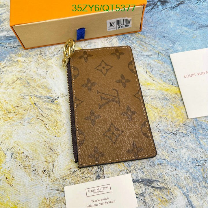 LV Bag-(4A)-Wallet- Code: QT5377 $ 46USD