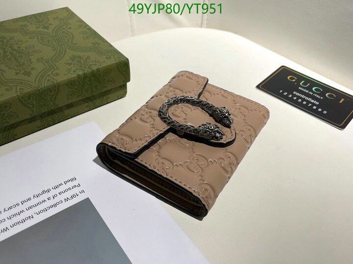 Gucci Bag-(4A)-Wallet-,Code: YT951,$ 64USD