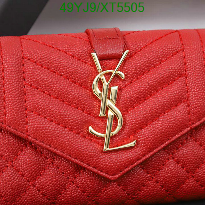YSL Bag-(4A)-Wallet-,Code: XT5505,$ 64USD