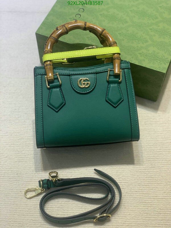 Gucci Bag-(4A)-Diana-Bamboo-,Code: HB3587,$ 120USD