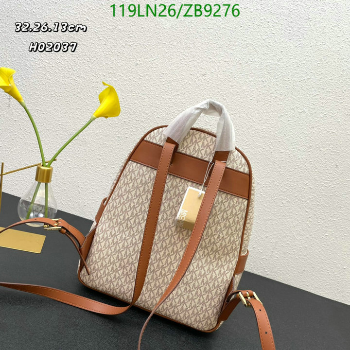 Michael Kors Bag-(4A)-Backpack-,Code: ZB9276,$ 155USD