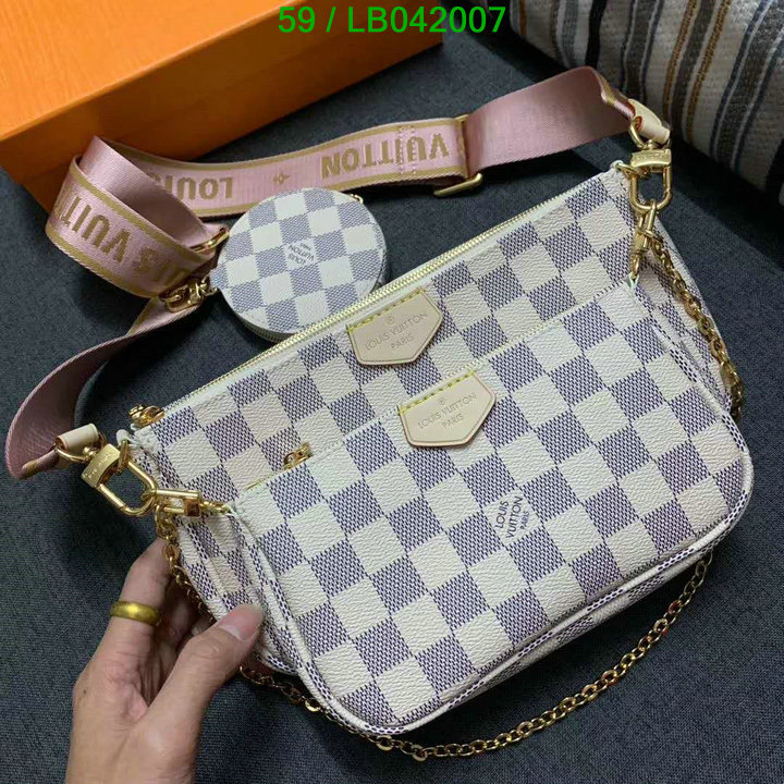 LV Bags-(4A)-New Wave Multi-Pochette-,Code: LB042007,$ 77USD