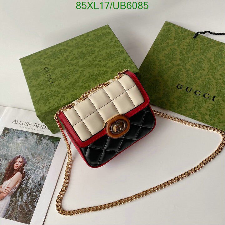 Gucci Bag-(4A)-Diagonal- Code: UB6085 $ 111USD