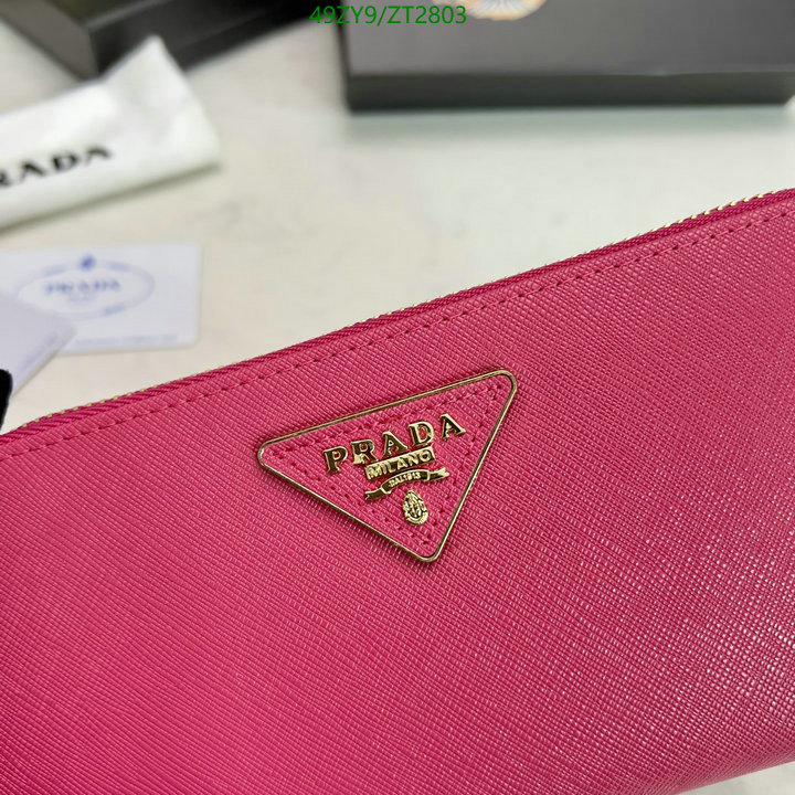 Prada Bag-(4A)-Wallet-,Code: ZT2803,$ 64USD