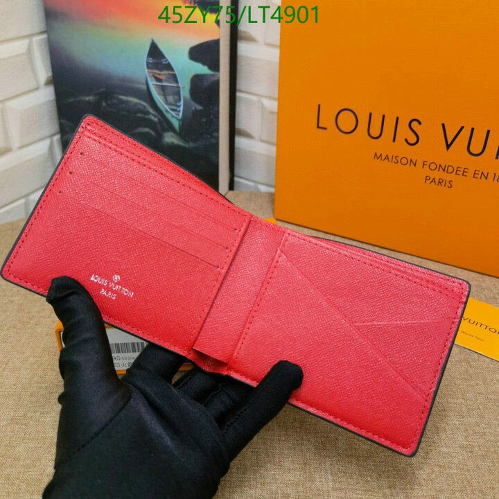 LV Bags-(4A)-Wallet-,Code: LT4901,$ 59USD
