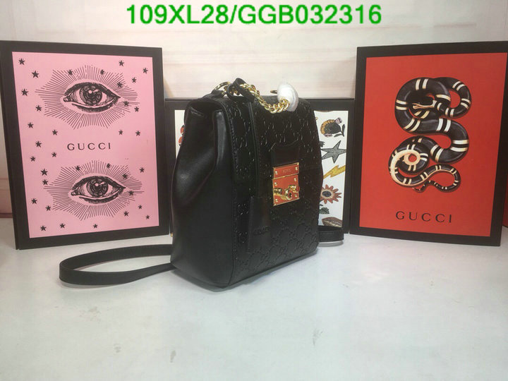 Gucci Bag-(4A)-Padlock-,Code: GGB032316,$ 142USD