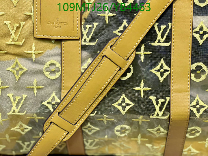 LV Bags-(4A)-Keepall BandouliRe 45-50-,Code: YB4463,$ 142USD