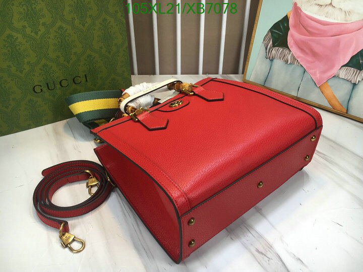 Gucci Bag-(4A)-Diana-Bamboo-,Code: XB7078,$ 137USD