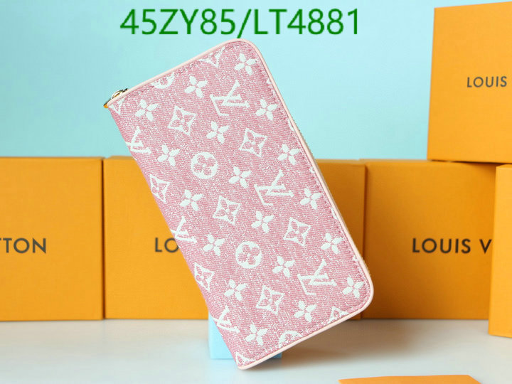 LV Bags-(4A)-Wallet-,Code: LT4881,$ 59USD
