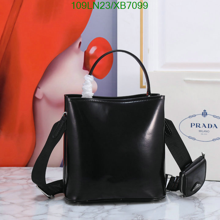 Prada Bag-(4A)-Bucket Bag- Code: XB7099 $ 142USD