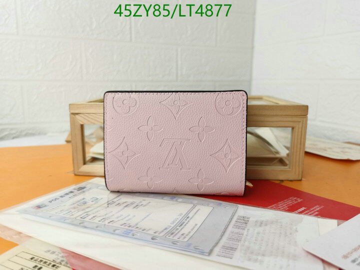 LV Bags-(4A)-Wallet-,Code: LT4877,$ 59USD