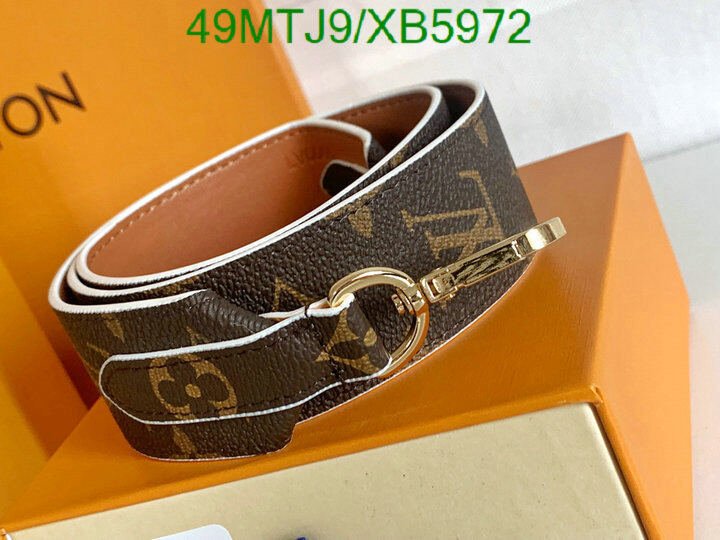 LV Bags-(4A)-Shoulder Strap-,Code: XB5972,$ 64USD