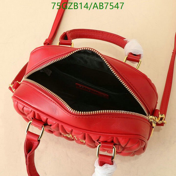 Miu Miu Bag-(4A)-Crossbody- Code: AB7547 $ 98USD