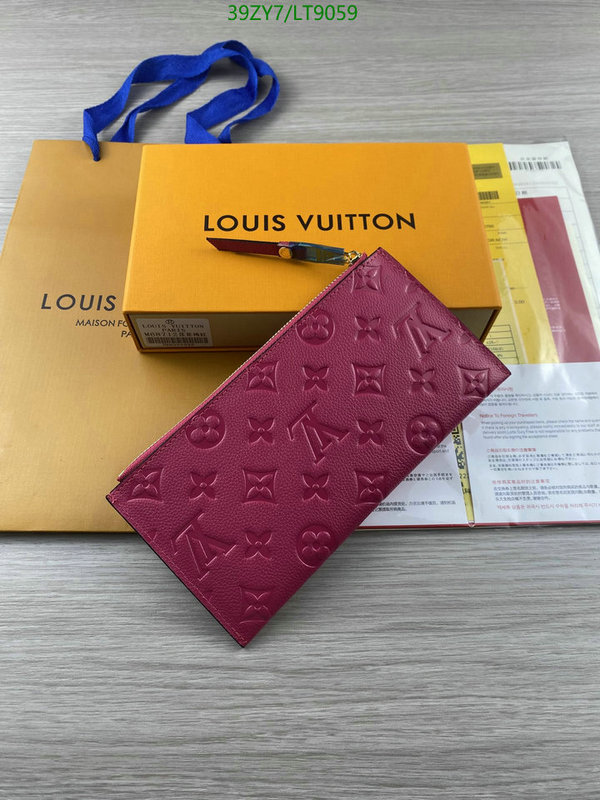 LV Bags-(4A)-Wallet-,Code: LT9059,$ 51USD