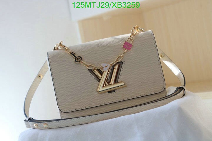 LV Bags-(4A)-Pochette MTis Bag-Twist-,Code: XB3259,$ 163USD