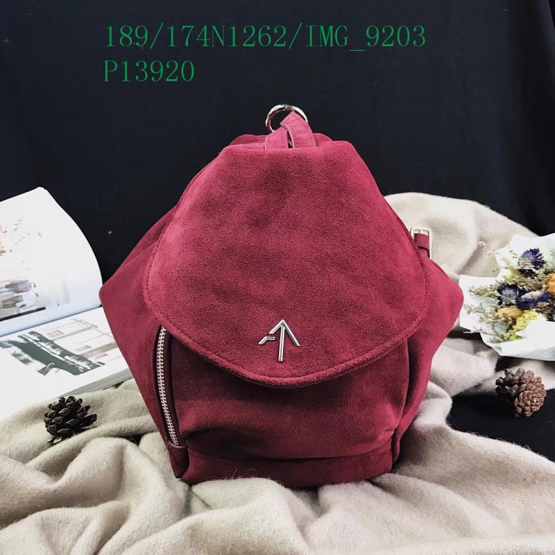 Manu Atelier Bag-(4A)-Backpack-,Code:MAB110703,$ 246USD