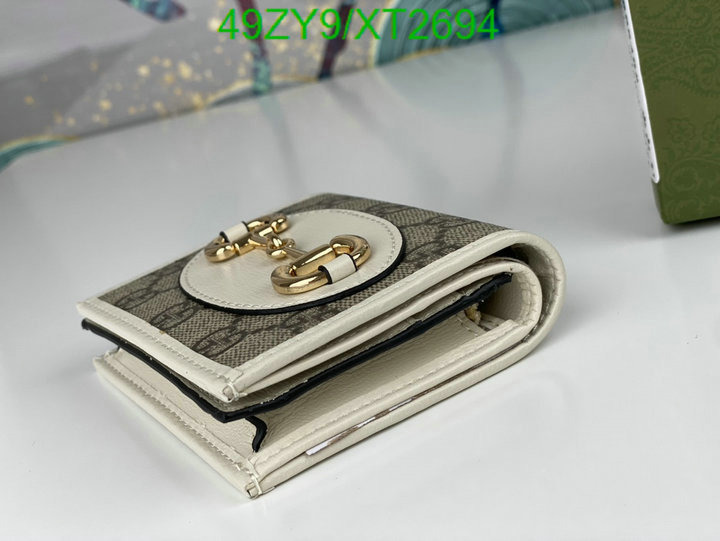 Gucci Bag-(4A)-Wallet-,Code: XT2694,$ 64USD