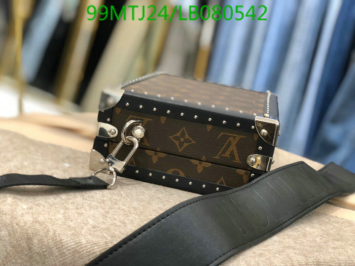 LV Bags-(4A)-Petite Malle-,Code: LB080542,$ 129USD