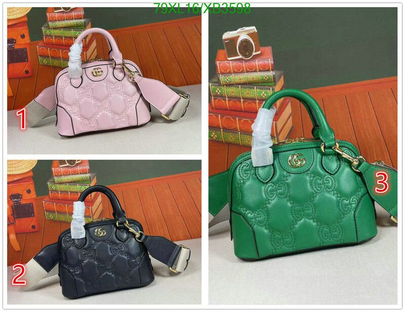 Gucci Bag-(4A)-Diagonal- Code: XB3598 $ 103USD
