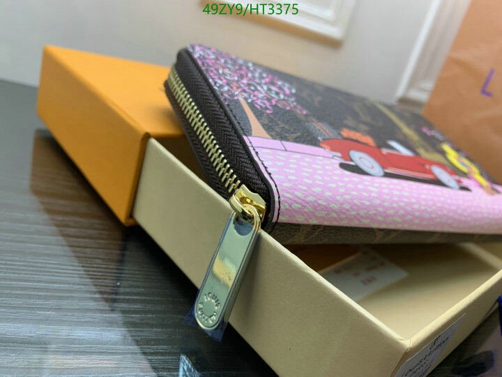 LV Bags-(4A)-Wallet-,Code: HT3375,$ 64USD