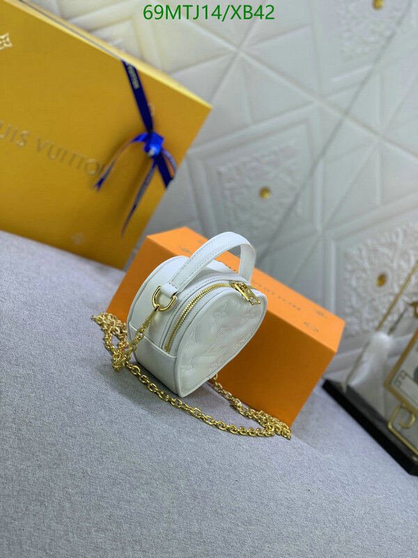 LV Bags-(4A)-Pochette MTis Bag-Twist-,Code: XB42,$ 90USD