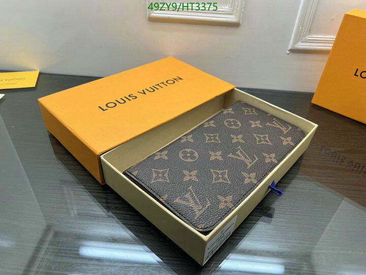 LV Bags-(4A)-Wallet-,Code: HT3375,$ 64USD