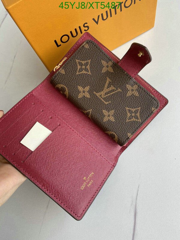 LV Bags-(4A)-Wallet-,Code: XT5487,$ 59USD