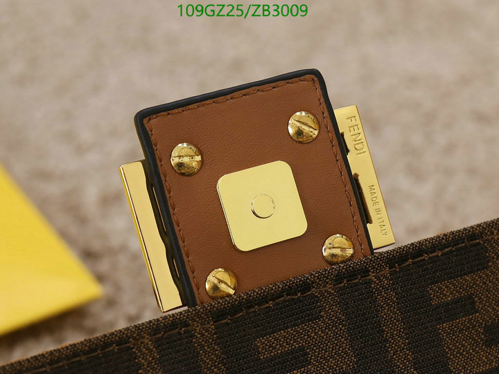 Fendi Bag-(4A)-Baguette-,Code: ZB3009,$ 142USD
