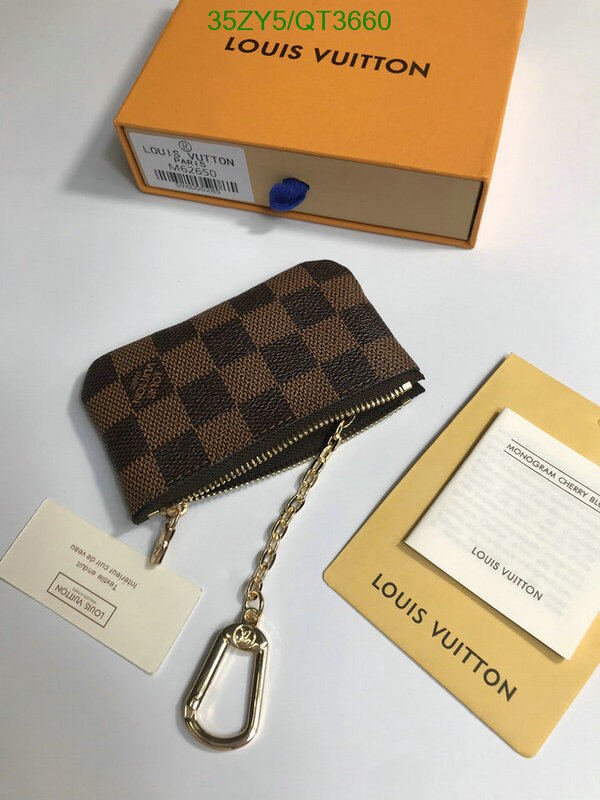 LV Bag-(4A)-Wallet- Code: QT3660 $ 46USD
