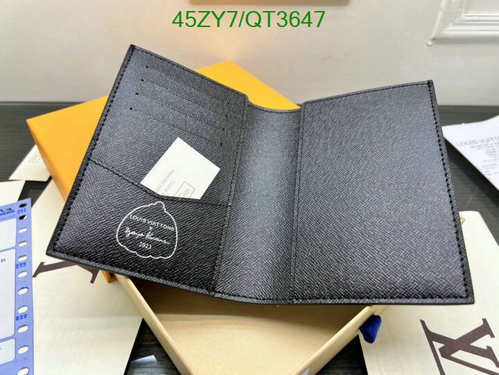 LV Bag-(4A)-Wallet- Code: QT3647 $ 59USD