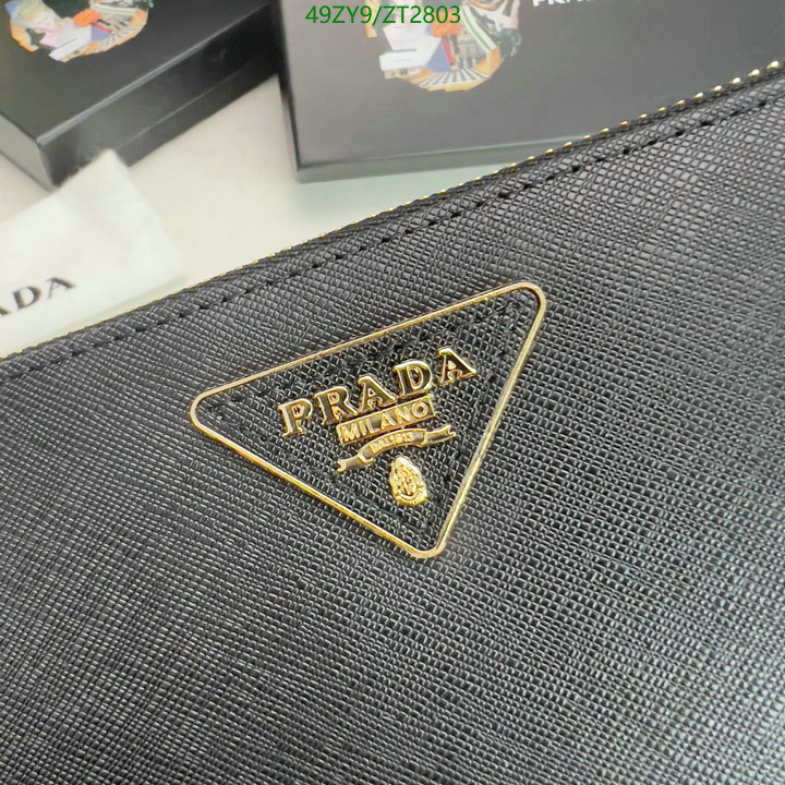 Prada Bag-(4A)-Wallet-,Code: ZT2803,$ 64USD