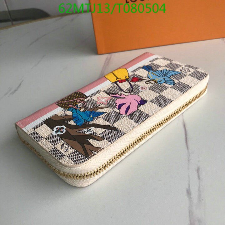 LV Bags-(4A)-Wallet-,Code: T080504,$ 81USD