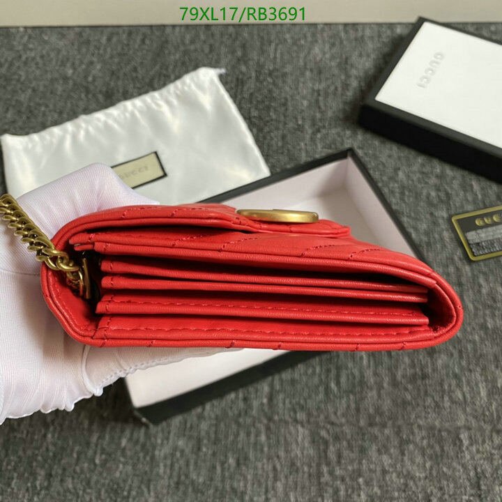 Gucci Bag-(4A)-Diagonal- Code: RB3691 $ 103USD