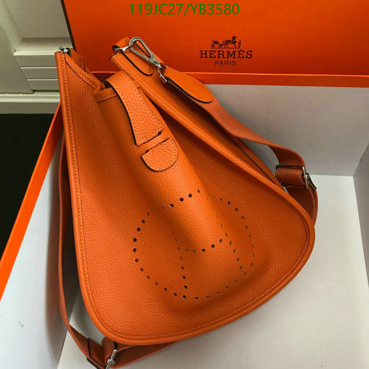 Hermes Bag-(4A)-Evelyne-,Code: YB3580,$ 155USD
