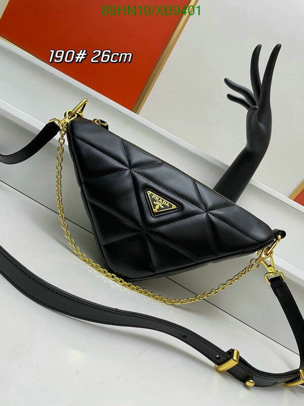 Prada Bag-(4A)-Triangle- Code: XB9401 $ 116USD
