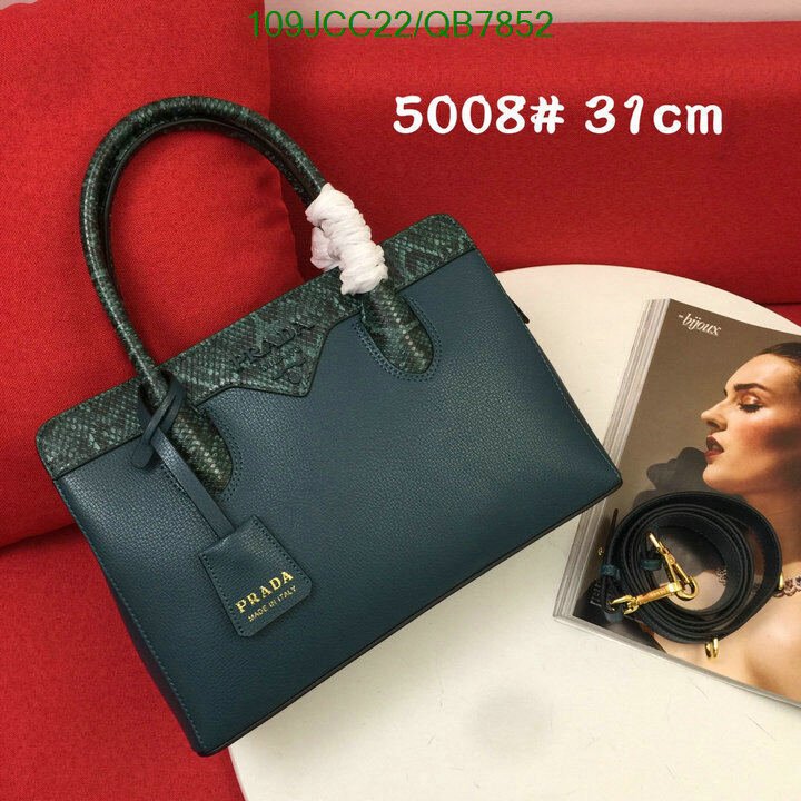 Prada Bag-(4A)-Handbag- Code: QB7852 $ 142USD