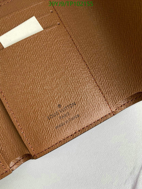 LV Bags-(4A)-Wallet-,Code: TP102155,$ 51USD