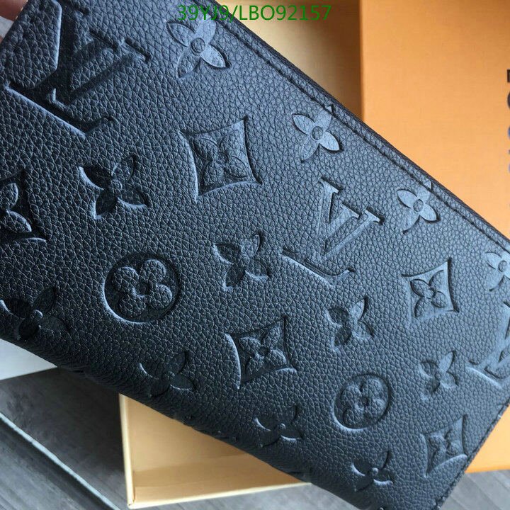 LV Bags-(4A)-Wallet-,Code: LB092157,