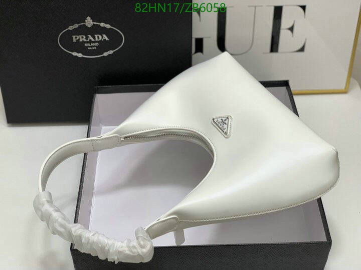 Prada Bag-(4A)-Handbag- Code: ZB6058 $ 107USD
