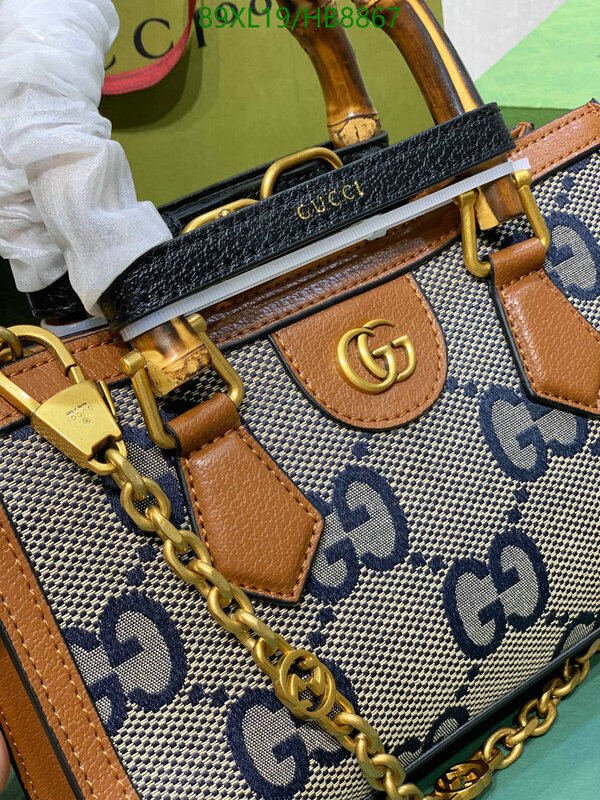 Gucci Bag-(4A)-Diana-Bamboo- Code: HB8867 $ 116USD