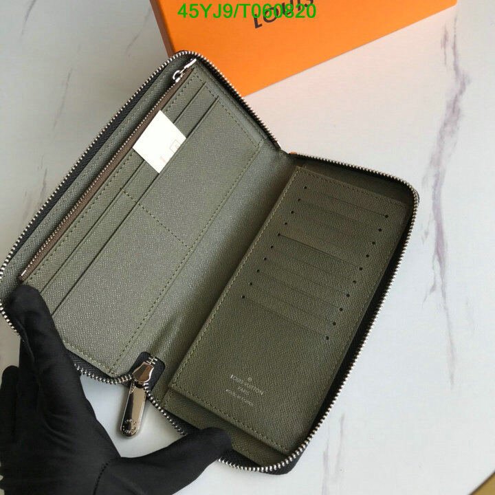 LV Bags-(4A)-Wallet-,Code: T060820,$ 59USD