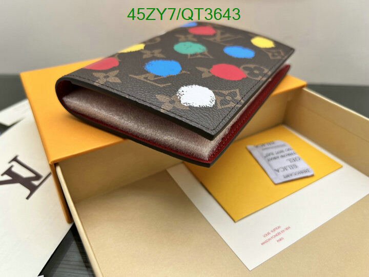 LV Bag-(4A)-Wallet- Code: QT3643 $ 59USD