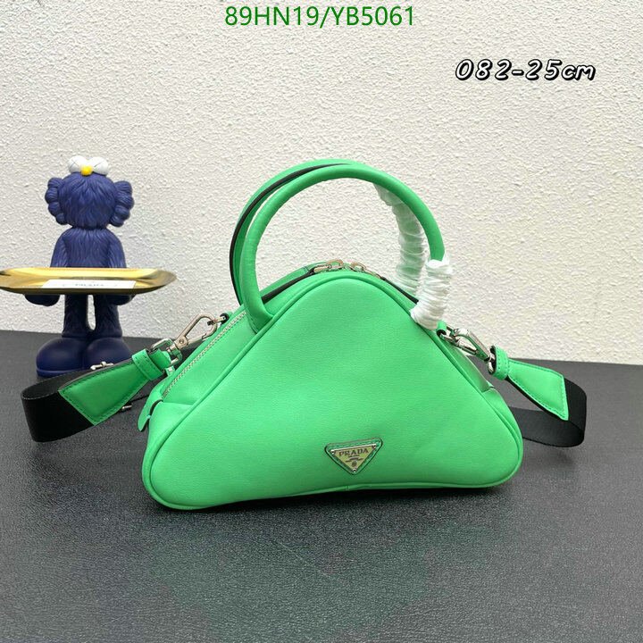 Prada Bag-(4A)-Triangle- Code: YB5061 $ 116USD