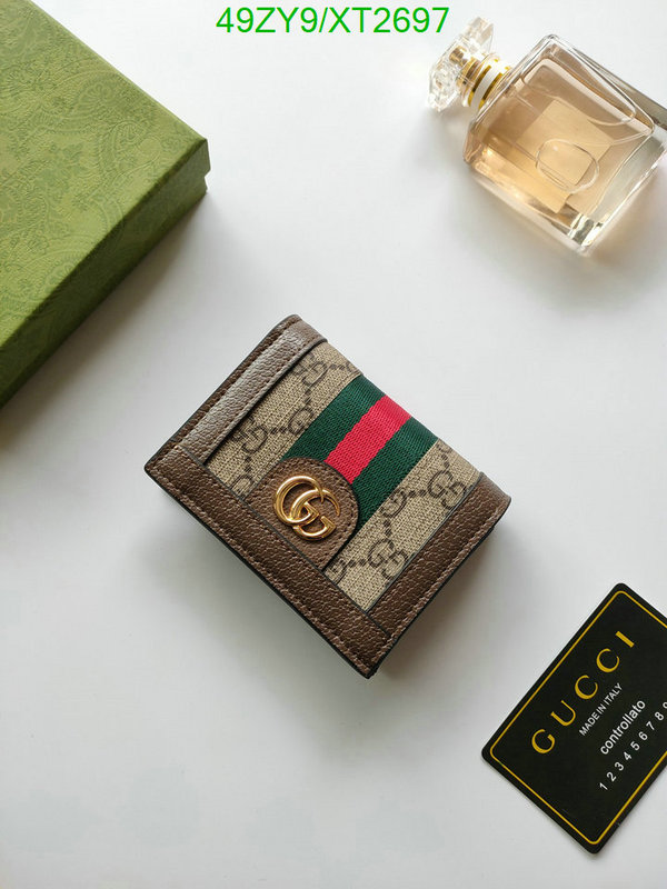 Gucci Bag-(4A)-Wallet-,Code: XT2697,$ 64USD
