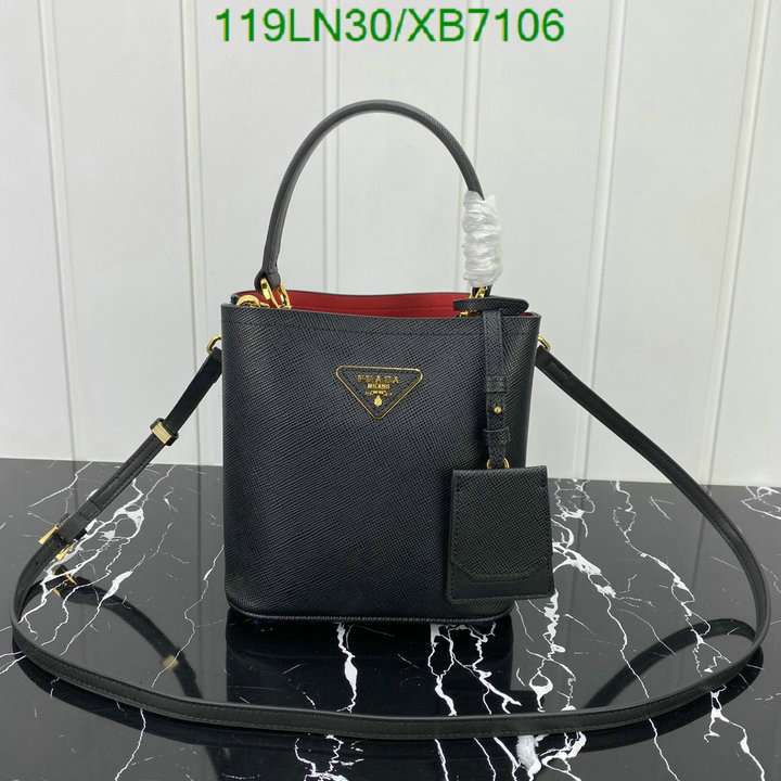 Prada Bag-(4A)-Bucket Bag- Code: XB7106 $ 155USD