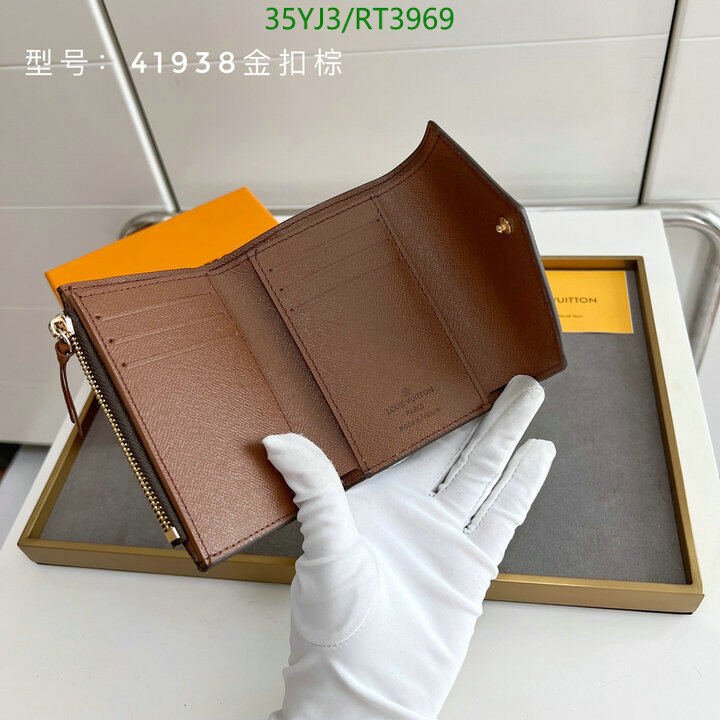 LV Bag-(4A)-Wallet- Cod8: RT3969 $ 46USD