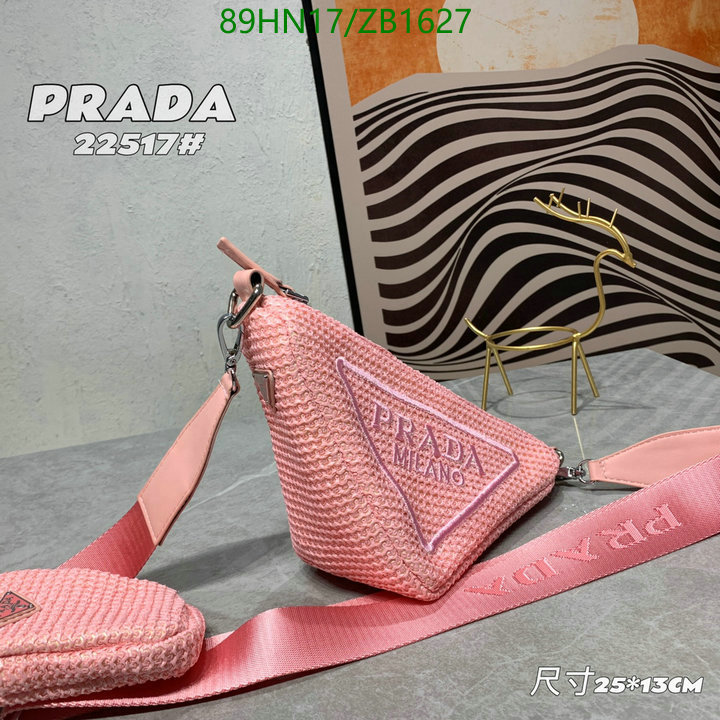 Prada Bag-(4A)-Triangle-,Code: ZB1627,$ 116USD