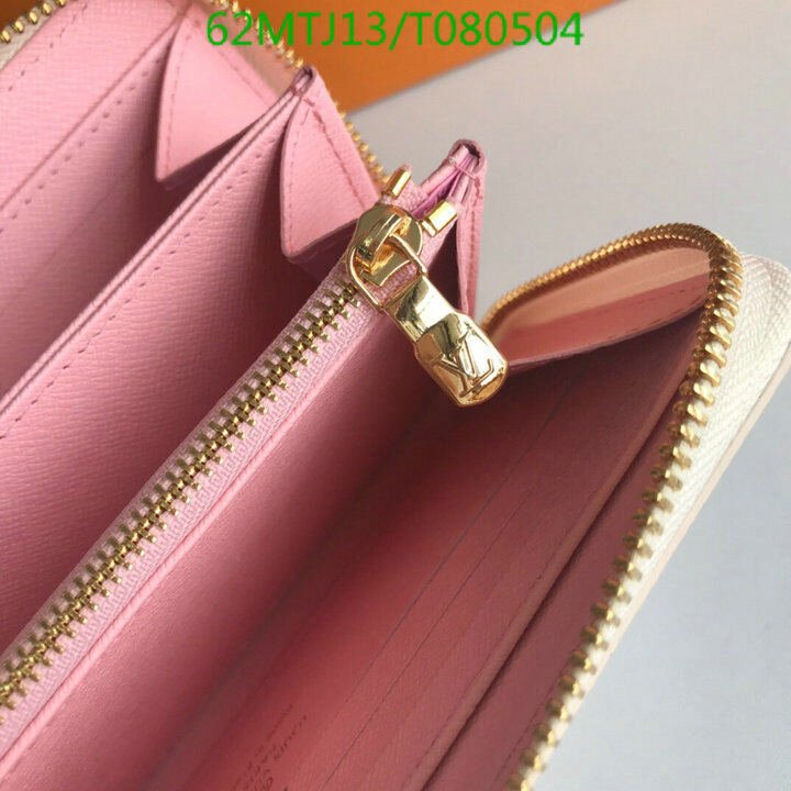 LV Bags-(4A)-Wallet-,Code: T080504,$ 81USD