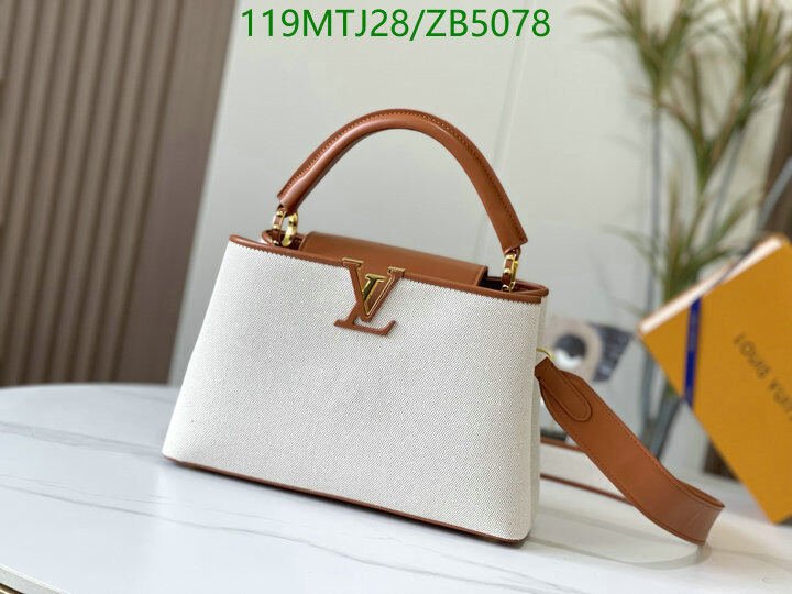 LV Bags-(4A)-Handbag Collection-,Code: ZB5078,